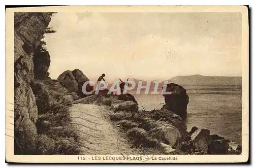 Cartes postales Les Lecques plage La Capelude