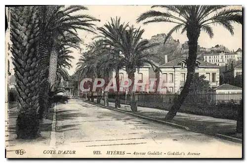 Ansichtskarte AK Cote d'Azur Hyeres Avenue Godillot