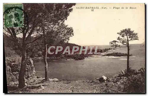 Cartes postales Saint Raphael Var Plage de la Bosse