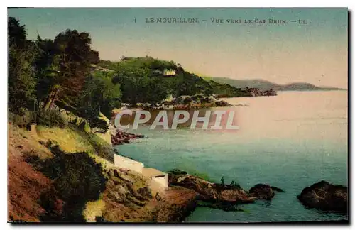 Cartes postales Le Mourillon Vue vers le Cap Brun