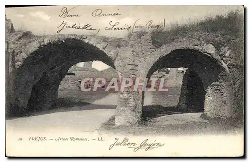 Cartes postales Frejus Avenes Romaines