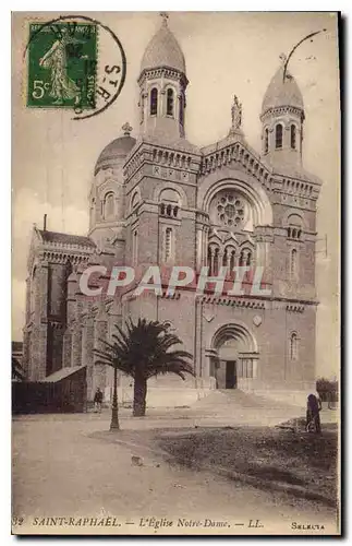 Cartes postales Saint Raphael l'Eglise Notre Dame