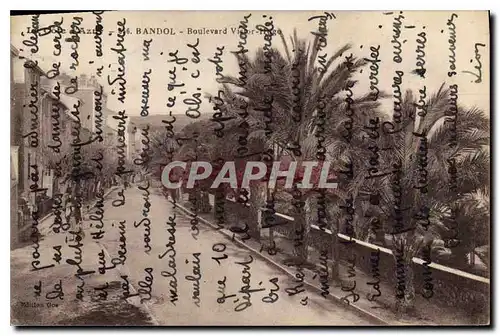 Cartes postales Bandol Boulevard Victor Hugo