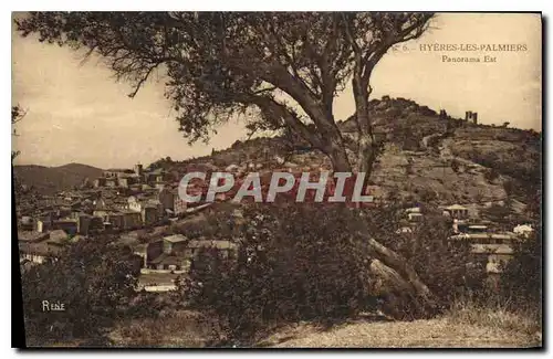 Cartes postales Hyeres les Palmiers Panorama Est