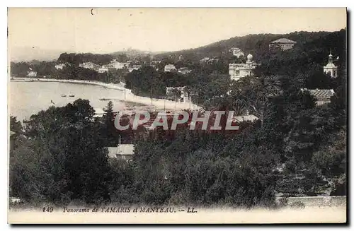 Cartes postales Panorama de Tamaris et Manteau