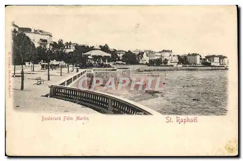 Cartes postales Boulevard Felix Martin St Raphael