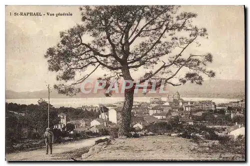 Cartes postales St Raphael Vue generale