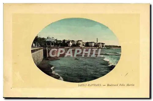 Cartes postales Saint Raphael Boulevard Felix Martin