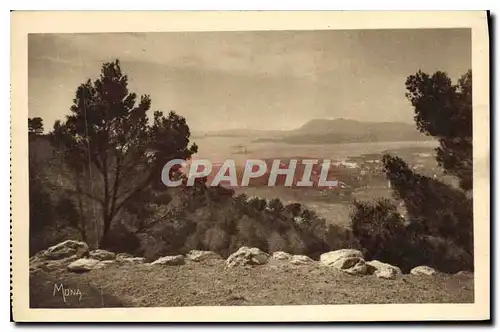 Cartes postales Les Petits Tableaux de Provence Toulon Vue de la rade et de la ville prise de la route du Faron