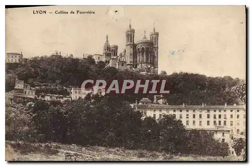 Cartes postales Lyon Colline de Fourviere