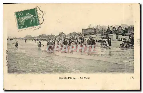 Cartes postales Berck Plage La Plage