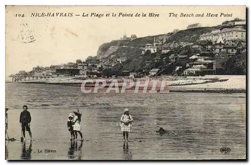 Cartes postales Nice Harvais La Plage et la Pointe de la Heve