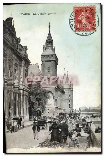 Cartes postales Paris La Conciergerie