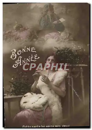 Cartes postales Bonne Annee Femme