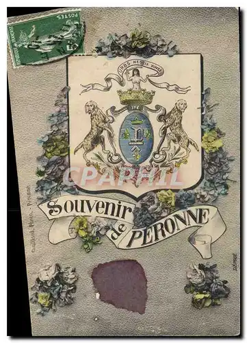 Cartes postales Souvenir de Peronne