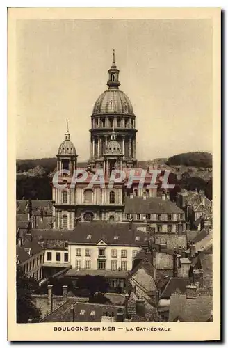 Cartes postales Boulogne sur Mer La Cathedrale