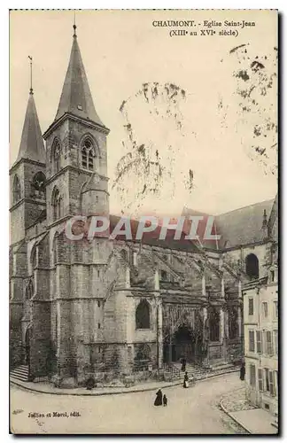 Ansichtskarte AK Chaumont Eglise Saint Jean