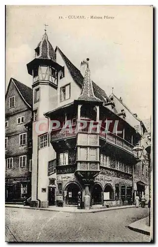 Cartes postales Colmar Maison Pfister