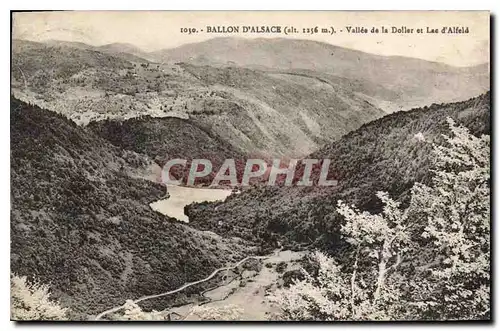 Cartes postales Ballon d'Alsace Vallee de la Dollar et Lac d'Alfeld