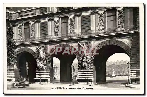 Cartes postales Paris Louvre Les Guichets