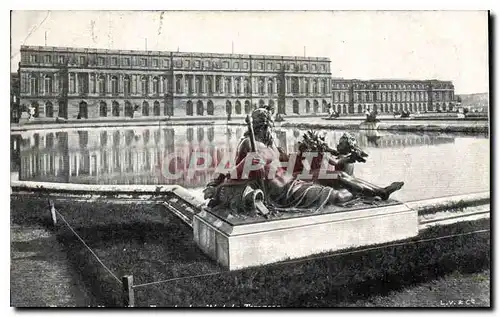 Cartes postales Versailles Palais Facade du cote de la terrasse