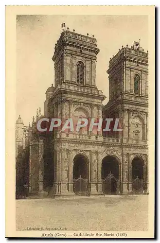 Cartes postales Auch Gers Cathedrale Ste Marie