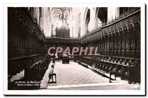 Cartes postales Auch La Basilique Stalles du Choeur