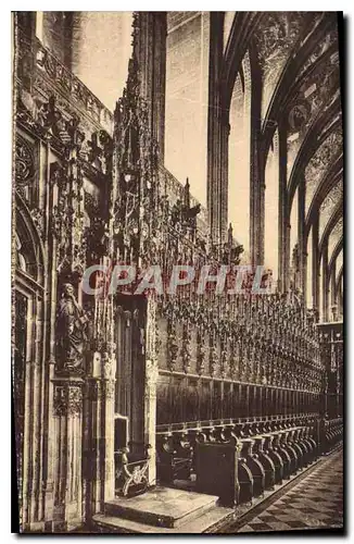 Cartes postales Albi Cathedrale Ste Cecile Les Stalles du Choeur