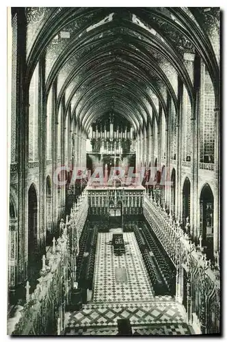 Ansichtskarte AK Albi Le Cathedrale Ste Cecile La Nef et le Choeur