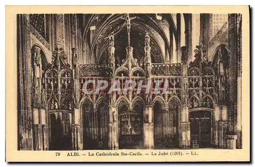 Cartes postales Albi La Cathedrale Ste Cecile Le Jube