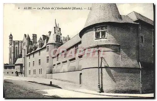 Cartes postales Albi Le Palais de l'Archeveche Musee