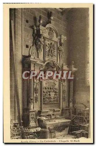 Cartes postales Auch Gers La Cathedrale Chapelle St Roch