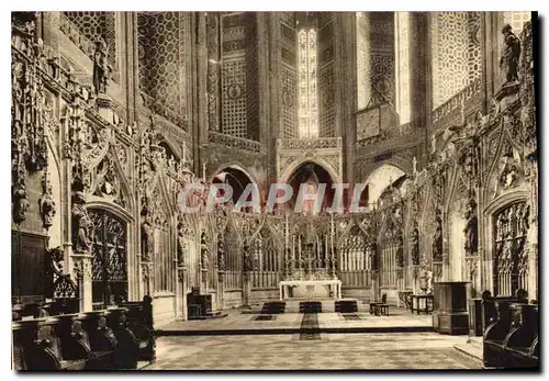 Cartes postales Cathedrale d'Albi Le Sanctuaire du Choeur et l'Autel Majeur