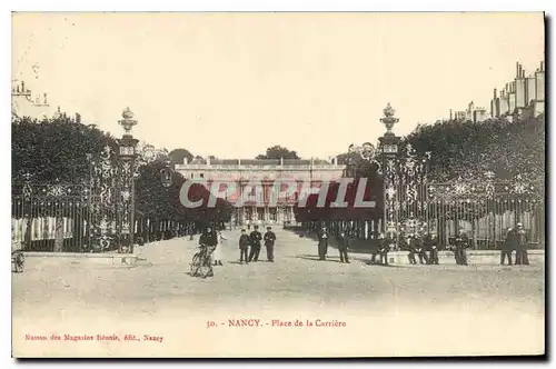 Cartes postales Nancy Place de Carriere