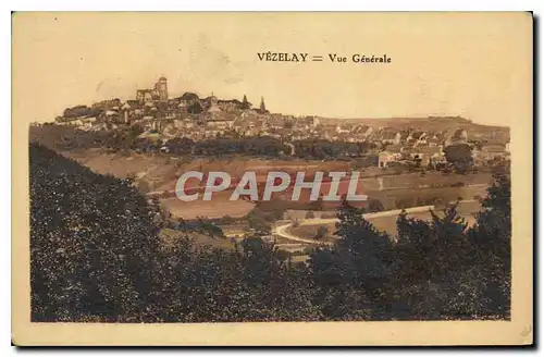 Cartes postales Vezelay Vue Generale