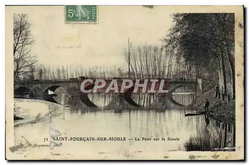 Cartes postales Saint Pourcain sur Sioule Le Pont sur la Sioule