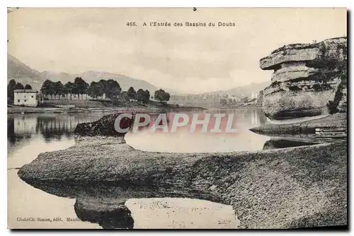 Cartes postales A l'Entree des Bassins du Doubs