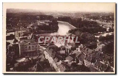 Ansichtskarte AK Meaux Vue sur la Marne prise de la Cathedrale