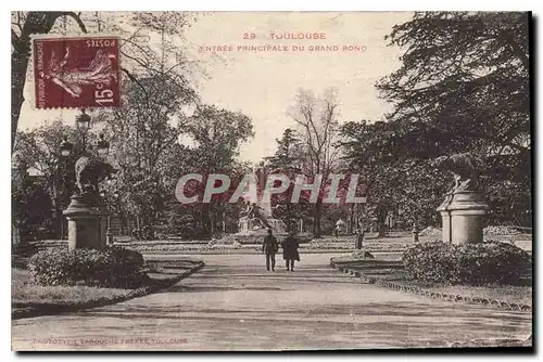 Cartes postales Toulouse Entree Principale du Grand Rond