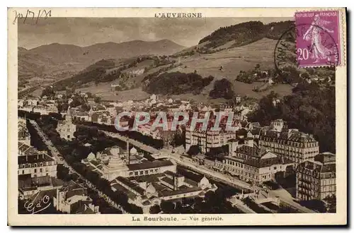 Ansichtskarte AK L'Auvergne La Bourboule Vue generale