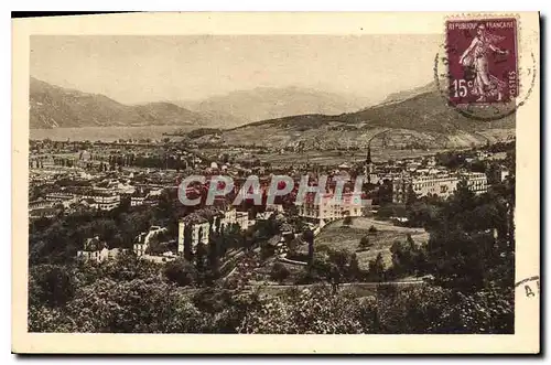 Cartes postales Aix les Bains Savoie Vue generale