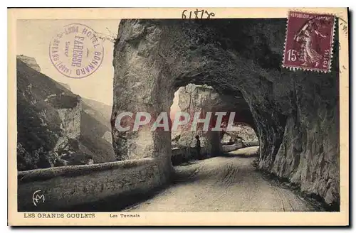 Ansichtskarte AK Les Grands Goulets Les Tunnels