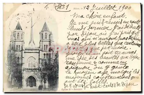 Cartes postales Eglise Ste Benigne