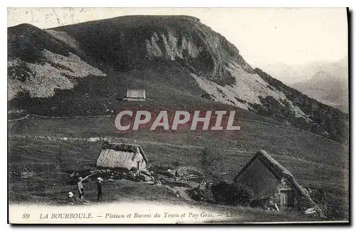 Ansichtskarte AK La Bourboule Plateau et Burons du Tenou et Puy Gros