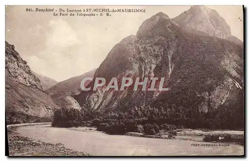 Ansichtskarte AK Dauphine Du Lautaret a St Michel de Maurienne Le Fort du Telegraphe