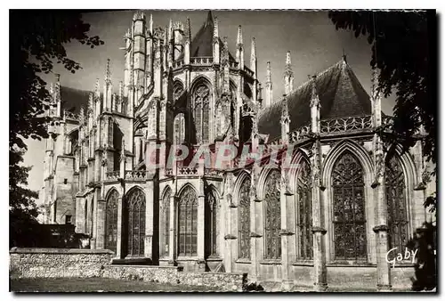 Ansichtskarte AK Evreux Eure Abside de la Cathedrale