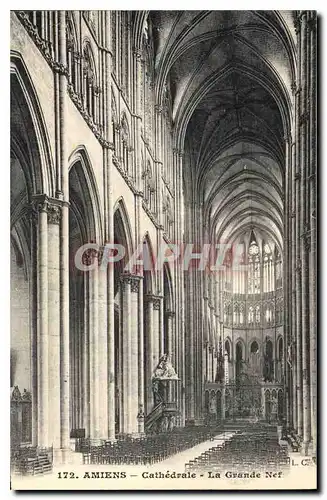 Cartes postales Amiens Cathedrale La Grande Neuf