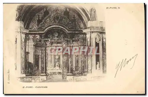 Cartes postales St Pons Cathedrale