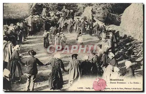 Cartes postales Morbihan Danse bretonne La ridee