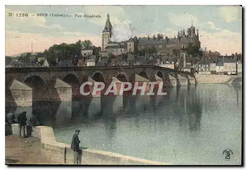 Cartes postales Gien Loiret Vue Generale